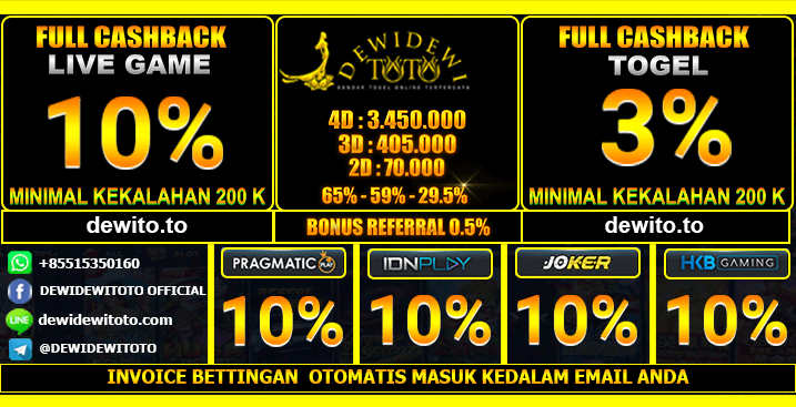 Daftar Dewidewitoto Diskon Paling Besar Bandar Juli Online