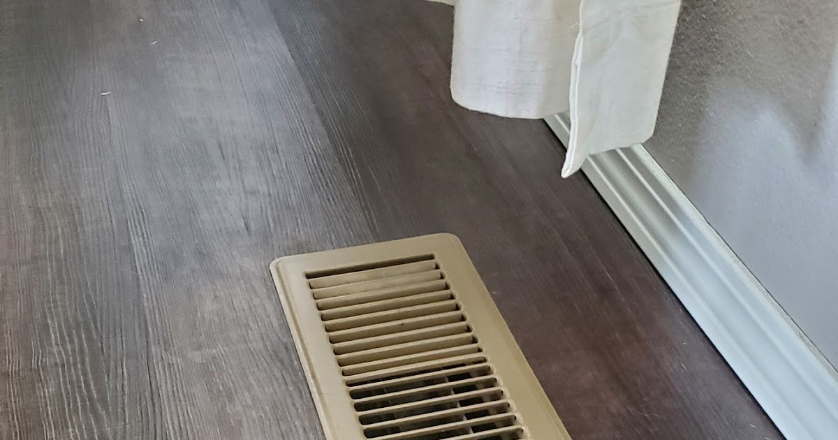 Little House on the Corner Replacing Floor Registers Small Project