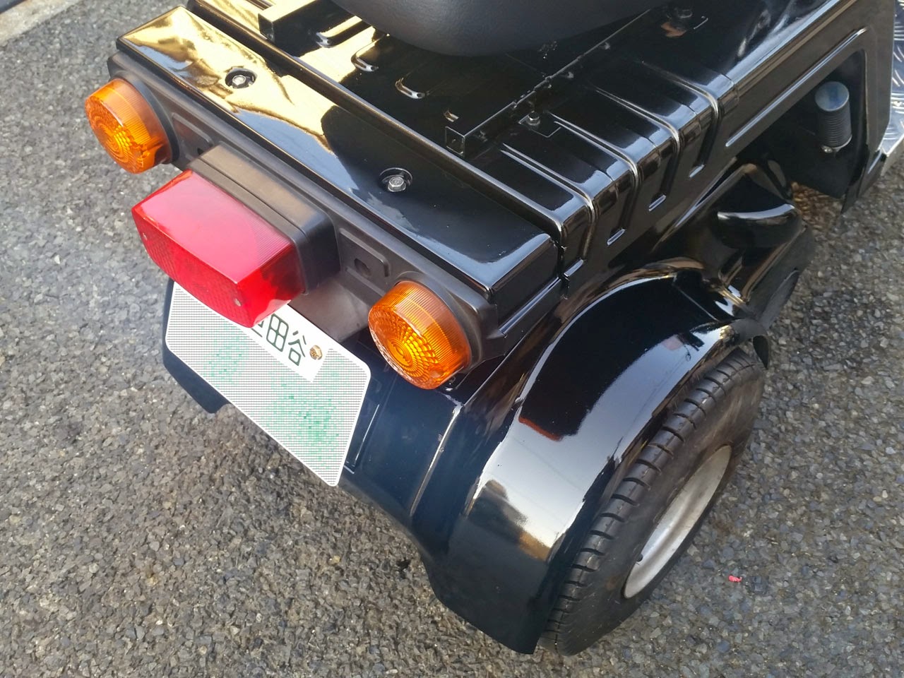 タナベファクトリー タンデム仕様 ジャイロX 側車付き軽二輪 タナベファクトリー タンデム仕様 ジャイロX 側車付き軽二輪