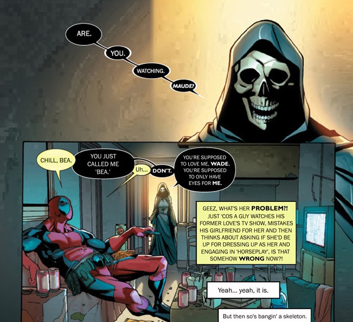 Sam Johnson Comics Bootleg Deadpool Hearts Death 1