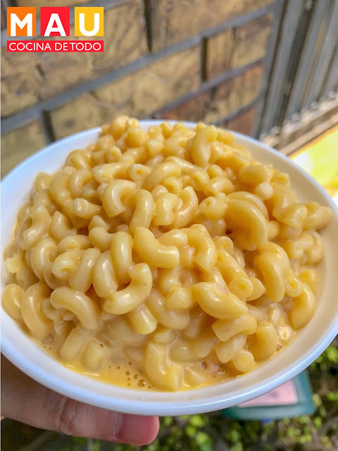 mau cocina de todo mac and cheese macarron con queso facil de cajita receta