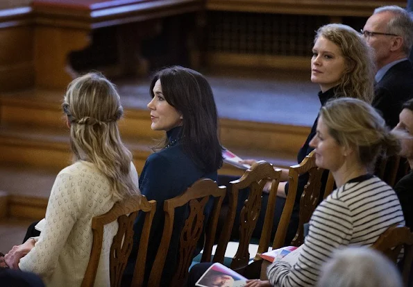 Crown Princess Mary participates as patron in The Mothers Help conference at the Christiansborg Palace