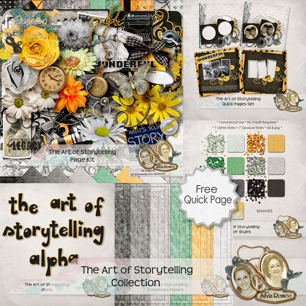 Silvia Romeo Designs: The Art of Storytelling: On Sale plus a FREE Gift