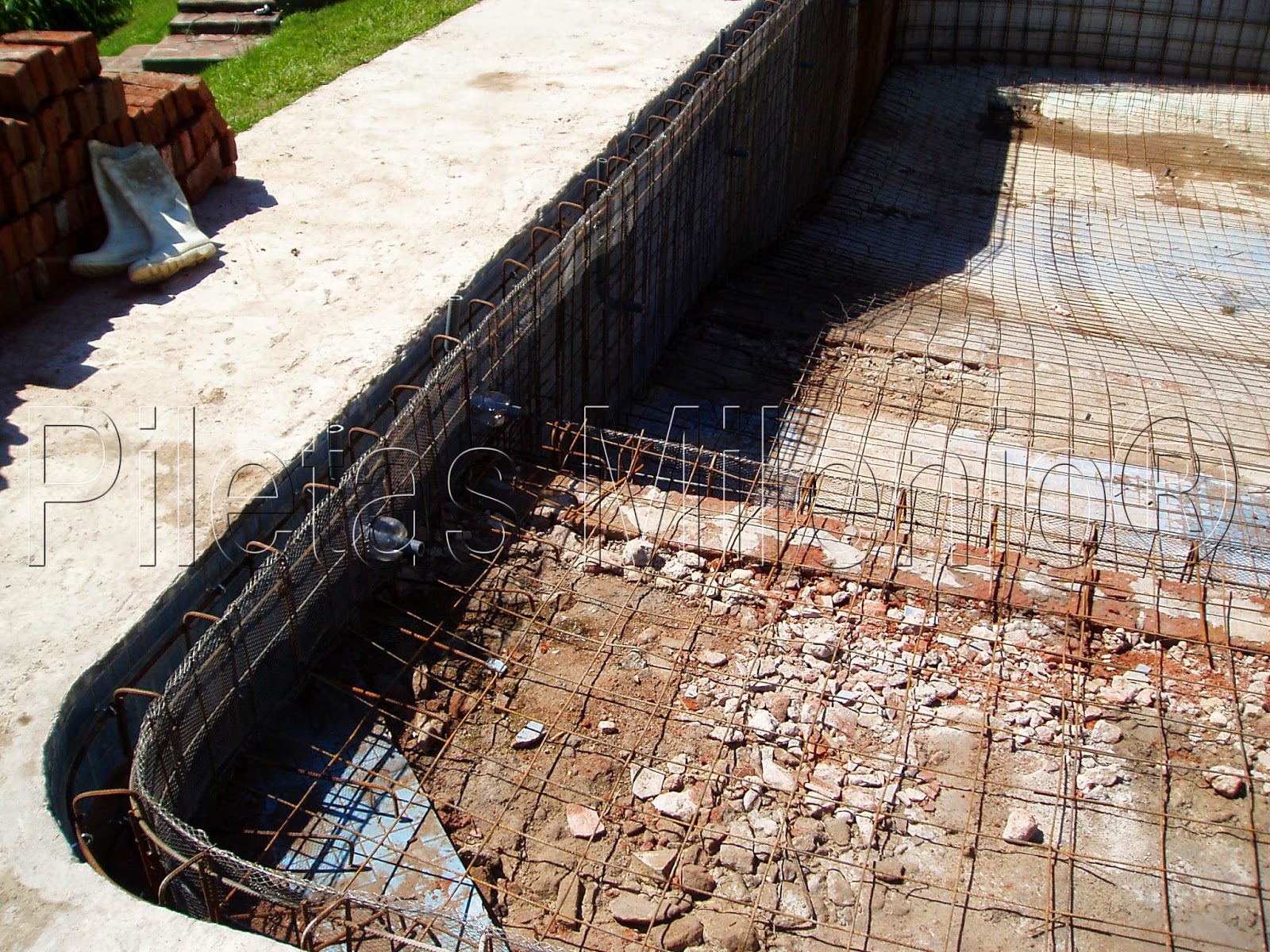 Piletas Milenio: Armaduras de Acero