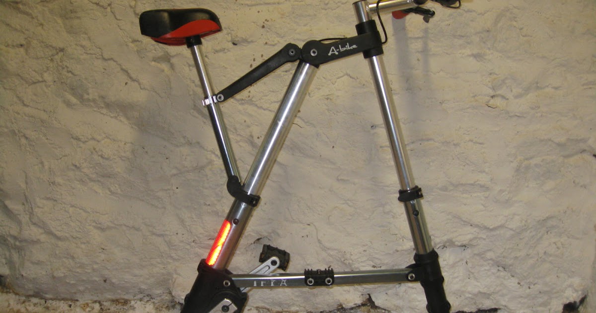 making an outdoor bike stationary