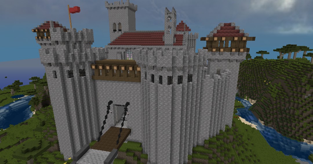 ¡MINECRAFTEATE! Castillo Medieval inventado por Alberto Santamarina en