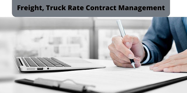 Freight, Truck Rate Contract Management Services