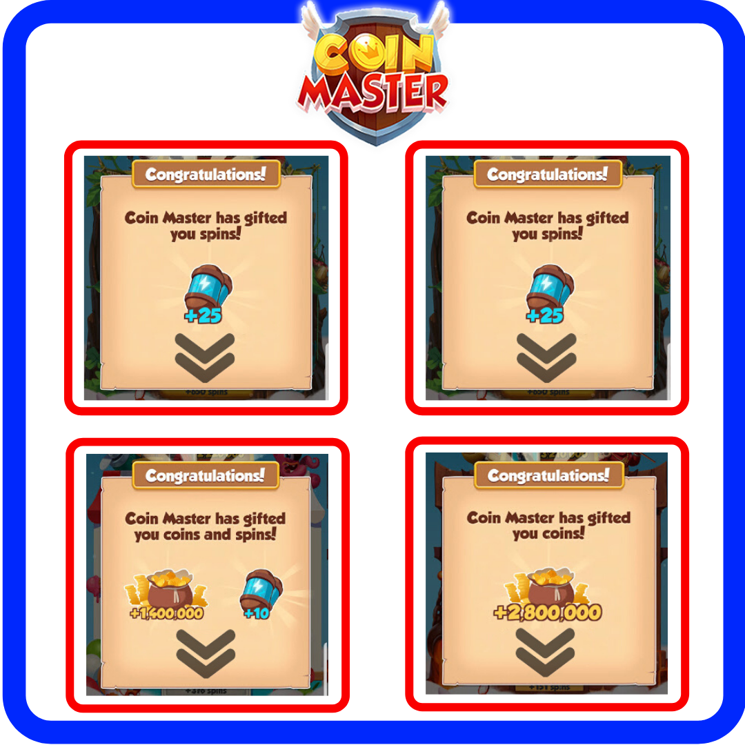 Today free coin master spins 2019 Today free coin master spins 2019