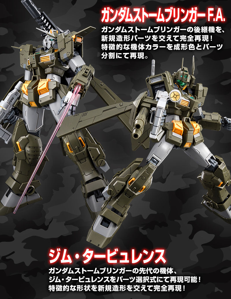 Premium Bandai MG 1/100 Gundam Stormbringer F.a Fatal Ash GM Turbulence Model for sale online 