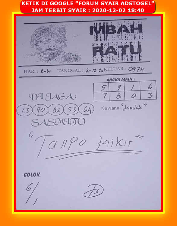 1 New Message Kode Syair Hongkong 2 Desember 2020 Forum Syair Togel Hongkong Singapura Sydney