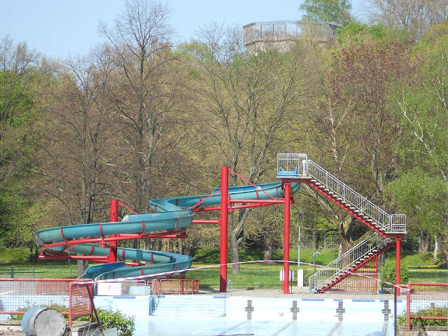 water slide in humboldthain park