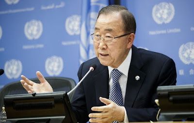 Ban Ki-moon despede hosi ONU "hanesan Cinderela oituan "