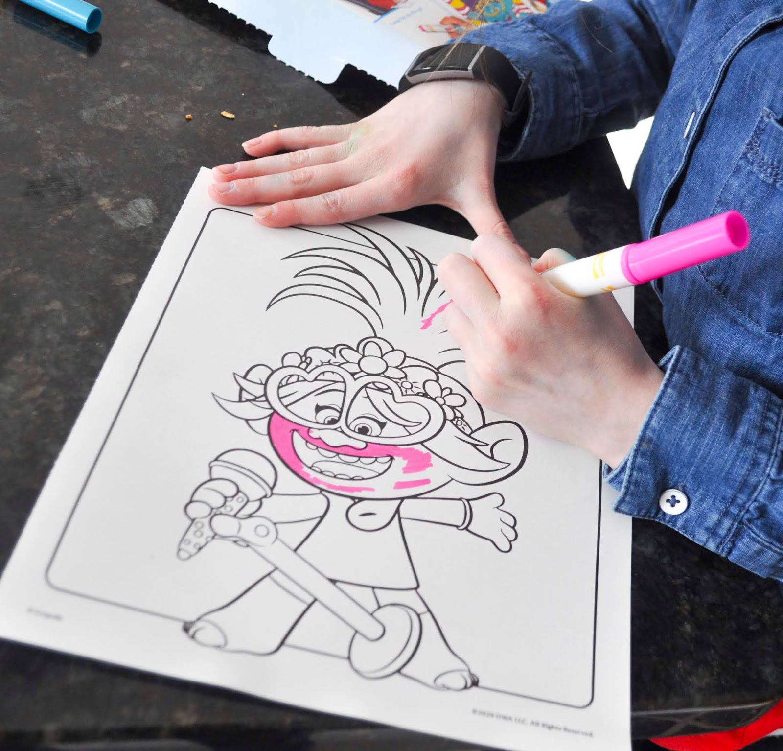 Crayola® Trolls World Tour Giant Coloring Pages