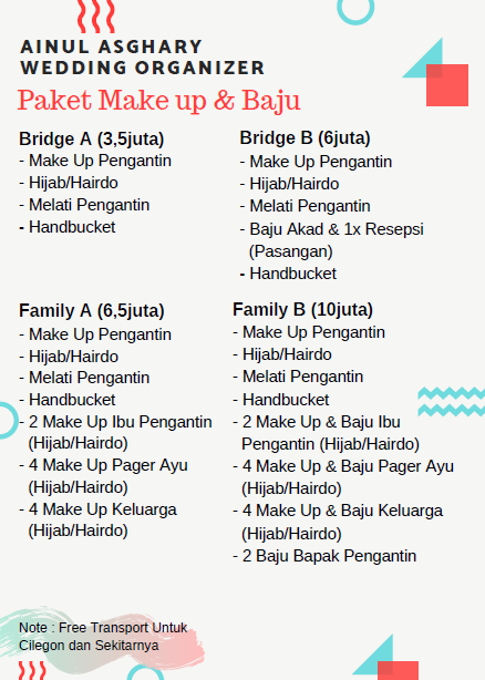 Paket Wedding Organizer Di Cilegon Ainul Asghary