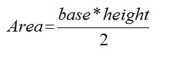 Java Basic Tutorial: Java program to calculate the area of triangle
