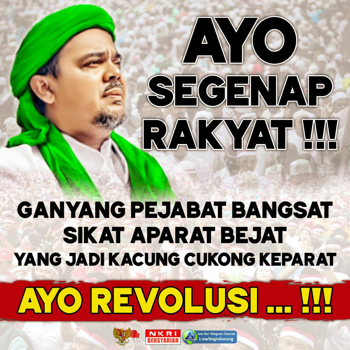 REVOLUSI SELAMATKAN NKRI DARI WABAH JOKOWI - DENIS KICK