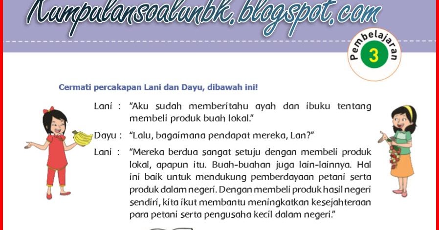 23+ Kunci Jawaban Tema 3 Kelas 5 Halaman 96 97 Pics