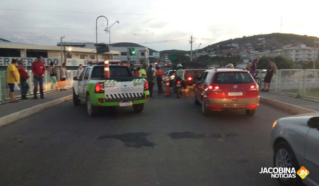 Início de feriadão em Jacobina tem vários acidentes de trânsito e pessoas feridas
