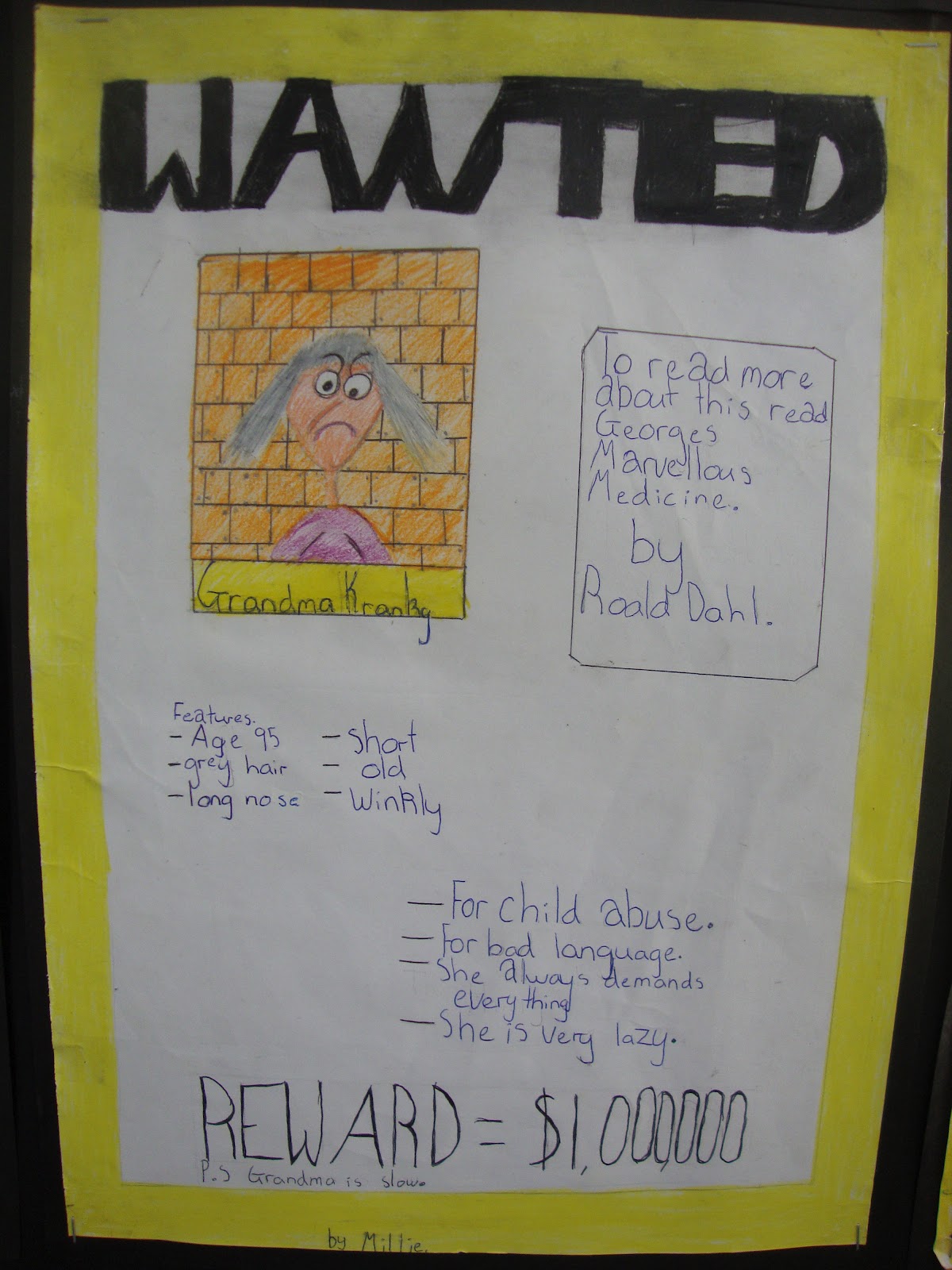 Room 5 Koputaroa School 2013: Literacy - Wanted Posters