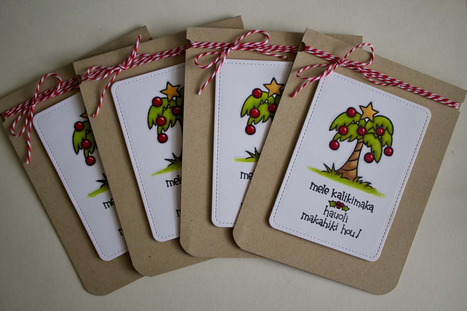 This Haus Of Cards Hawaiian Christmas Card VIDEO 