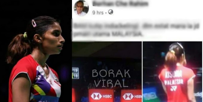 Ahli Politik Dikecam Selepas Memuatnaik Perkataan Rasis Terhadap Pemain Badminton Negara di Media Sosial