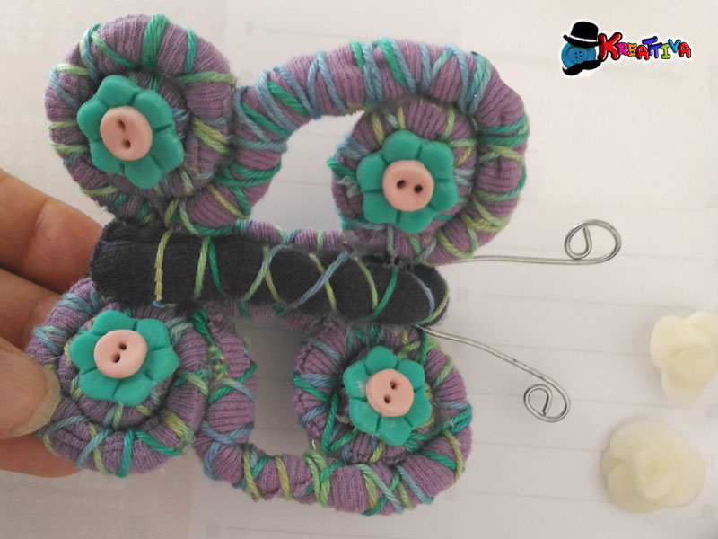 File Ricamo Farfalla Con Colori Sfumati Rippled | Ricami Digitalizzati - Foto 10