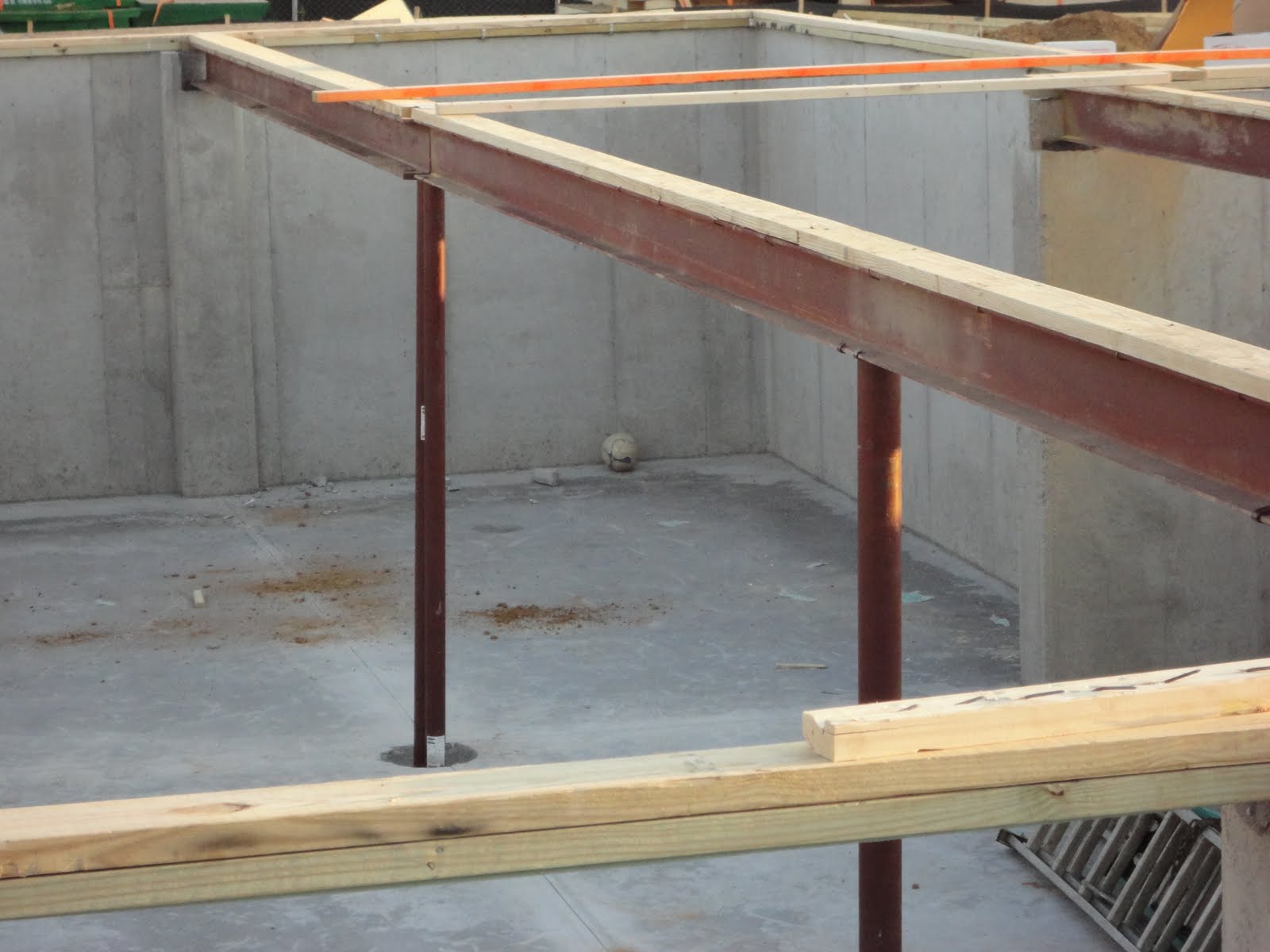 Building a Ryan Homes Avalon Sill Plate and Steel Beams