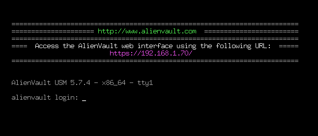 SIEM Lab Setup: AlienVault