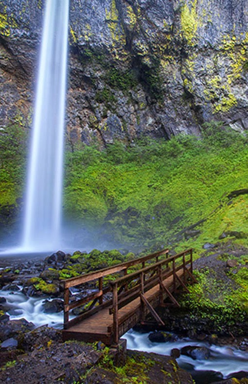 Elowah falls, oregon