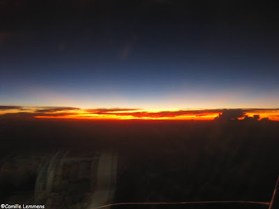 Sunset between Samui and Kuala Lumpur