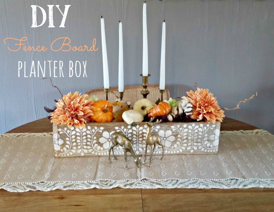 Diy Scrap Wood Planter Box Little Vintage Cottage