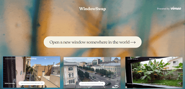 WindowSwap 觀看世界各地窗外風景