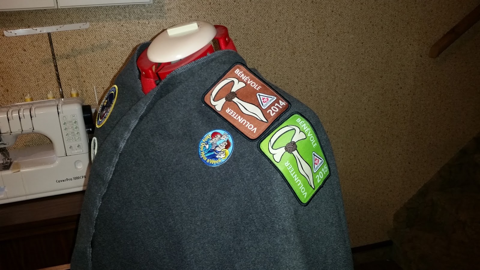 Family Buzz Scouts Campfire Blanket