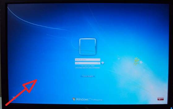 Windows 7 logon background image