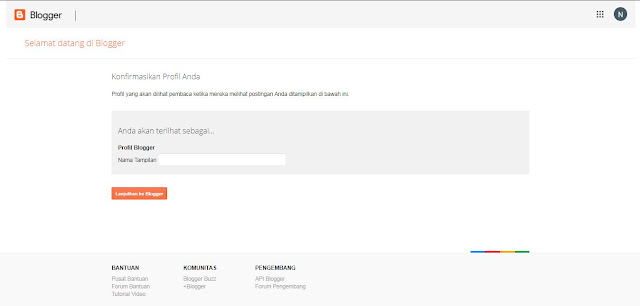 cara membuat blog di laptop