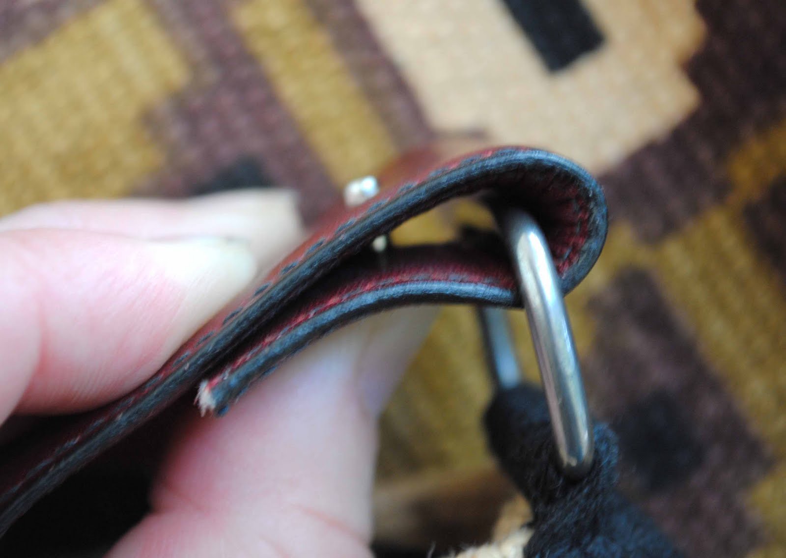 zakka life How to Make a Shoulder Strap out of a Belt