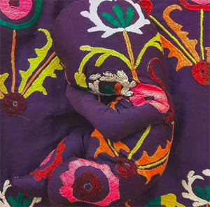 modern uzbek ikat designers, ikat soft designs dilyara kaipova, uzbek art craft textile tours