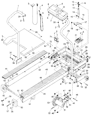 Lifestyler 8.0 Treadmill parts
