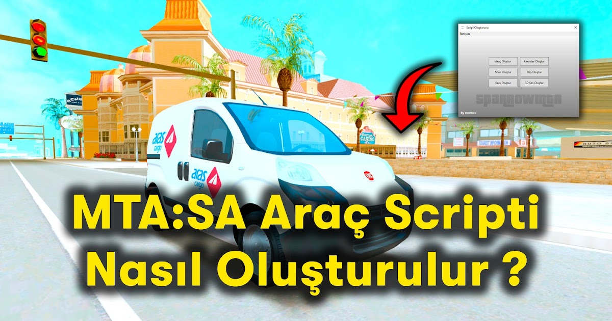 MTA SA Araç Scripti Nasıl Oluşturulur