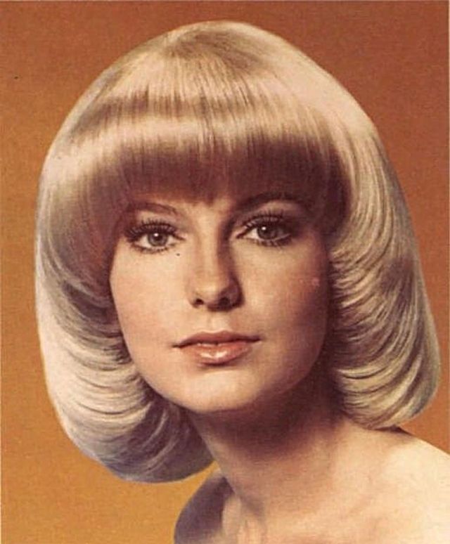 Some Ridiculous Women s Mushroom Hairstyles From The 1970s Vintage  Some Ridiculous Women s Mushroom Hairstyles From The 1970s Vintage