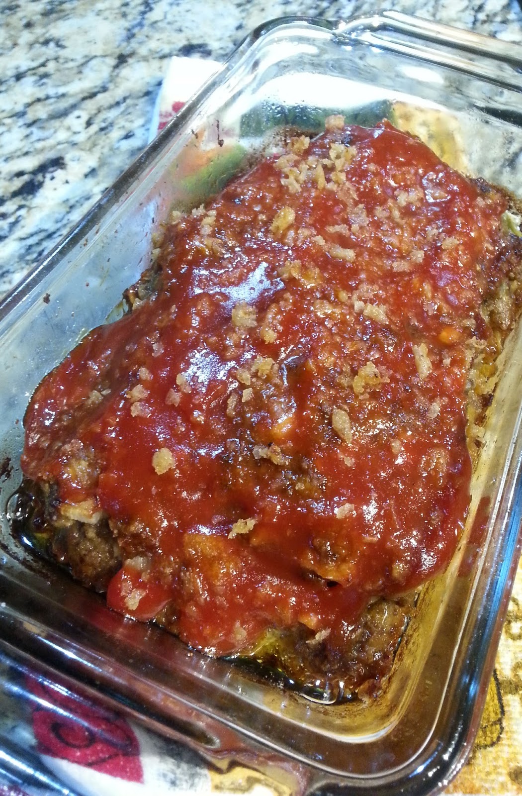 Christine's Pantry Cheesy Meatloaf