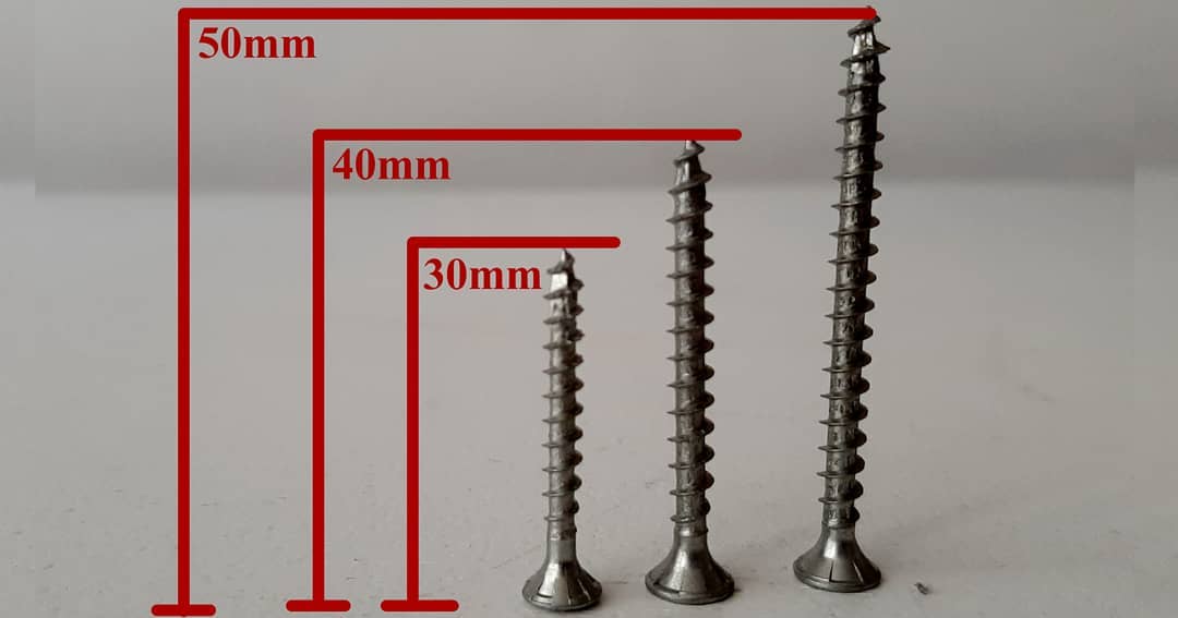 Qué tornillo usar para union tradicional de madera - Taller En Casa