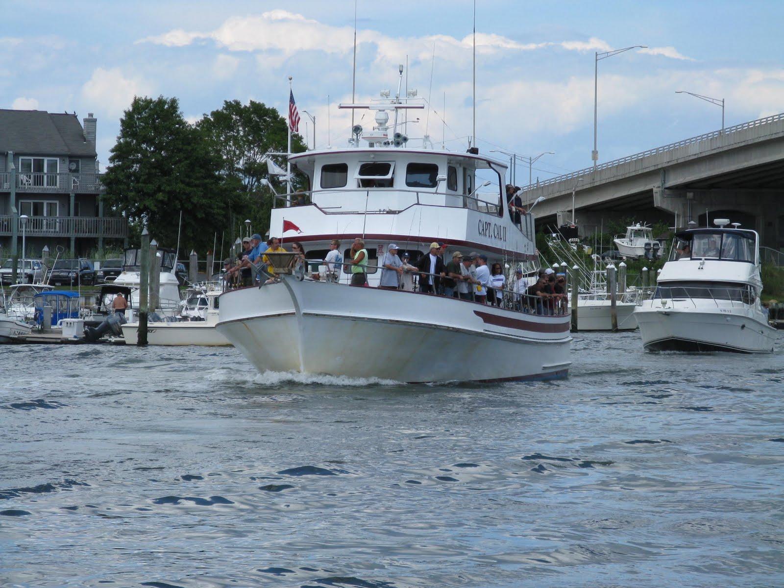 We had a good day of sea bass fishing Capt. Cal Belmar | BASS BARN
