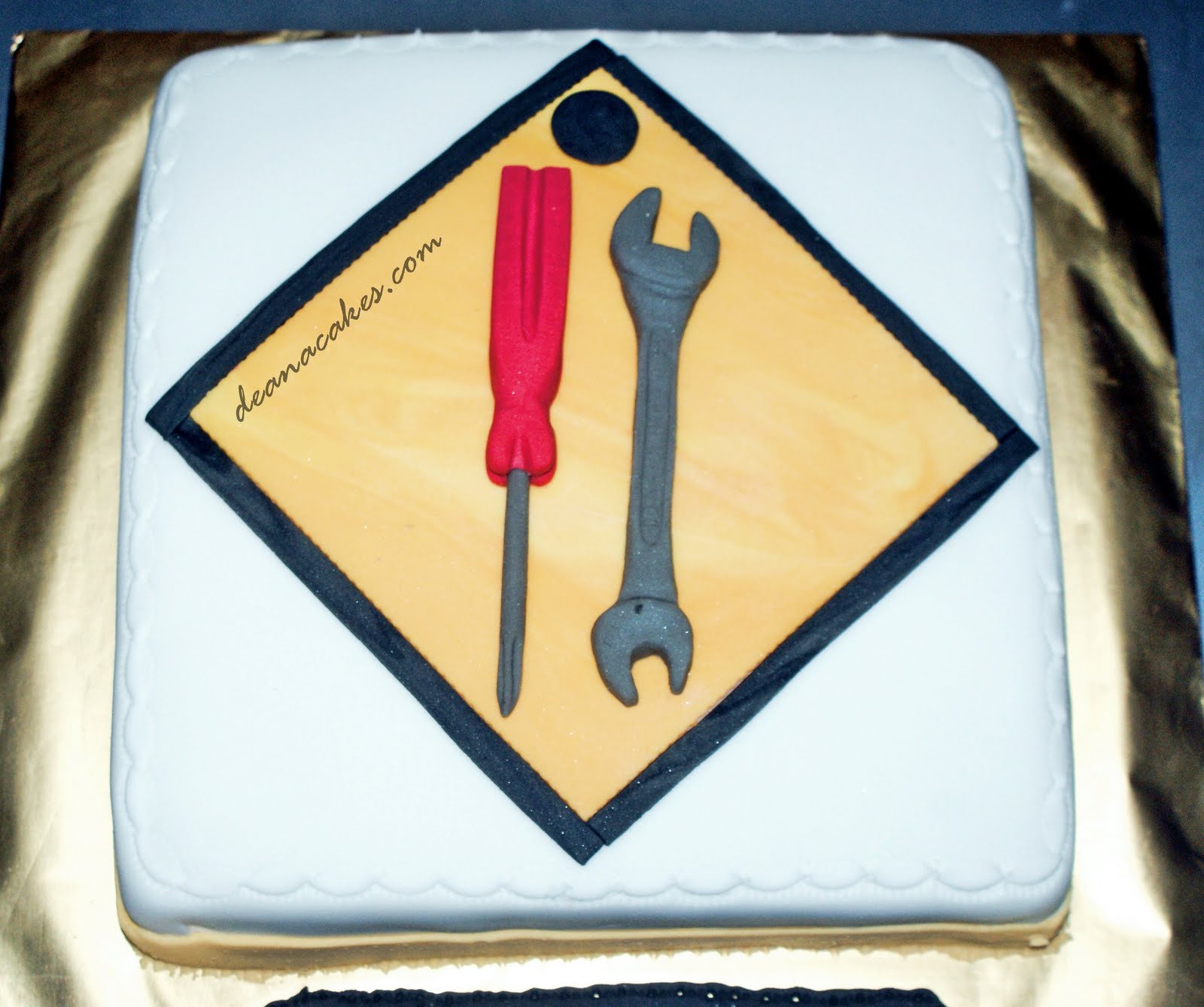 Contemporary Cakes For all Occasion: Tools Birthday Cake