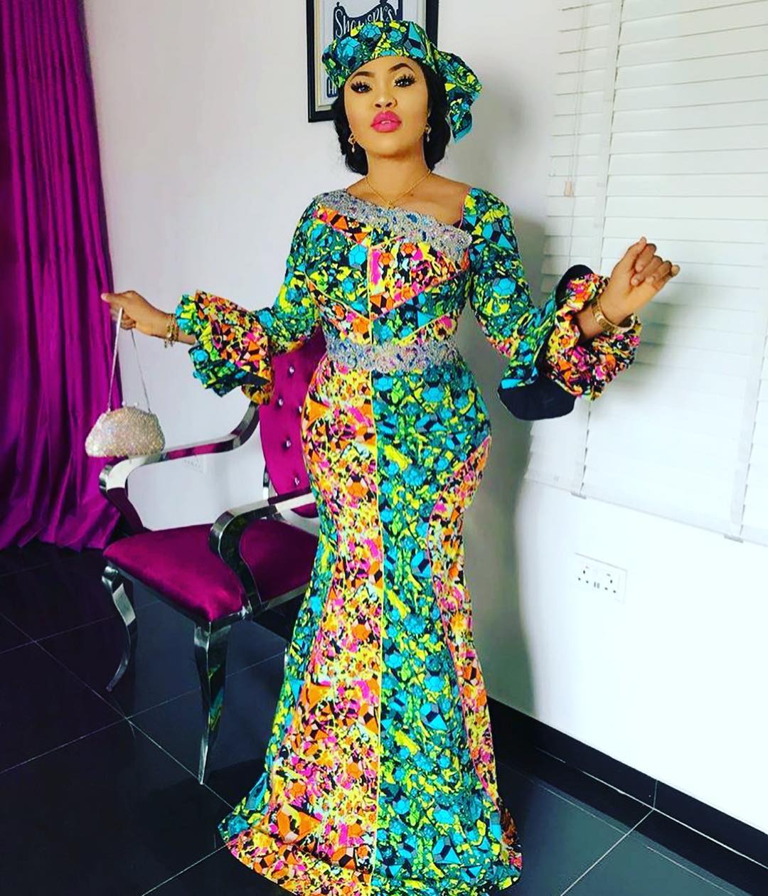 2020 Ankara Styles and Designs for Flare Sleeves