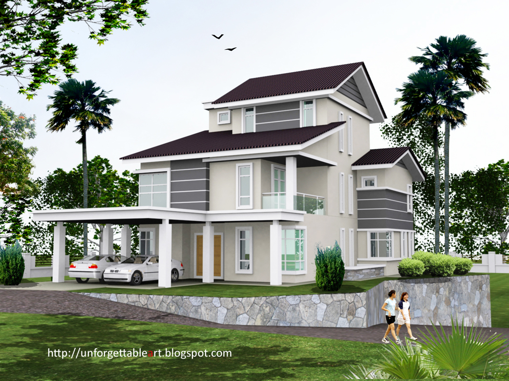Ide Terpopuler Desain Rumah Kost Tingkat 2