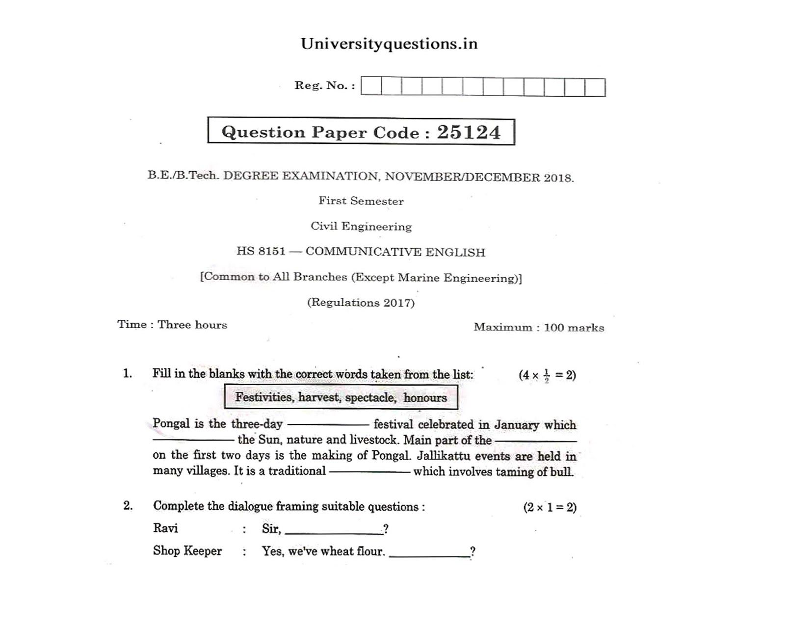 Anna university project report sample doc image
