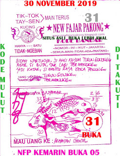 Syair Hk 30 November 2019 Prediksi Hk 30 November 2019