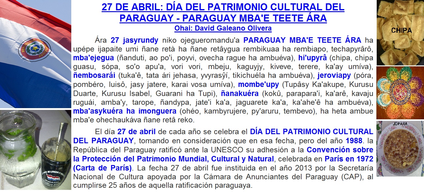 paraguay #paraguay🇵🇾 #ñandembaeteete #idiomaguarani #paratii #parat