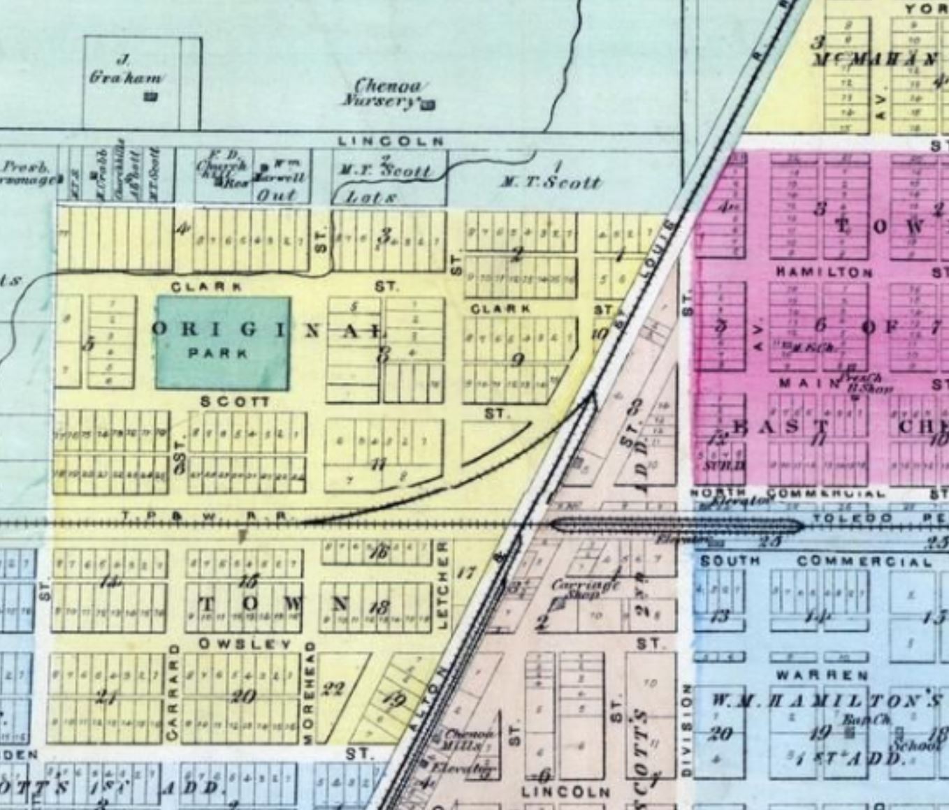 McLean County History by Bicycle Scott Cemetery Chenoa
